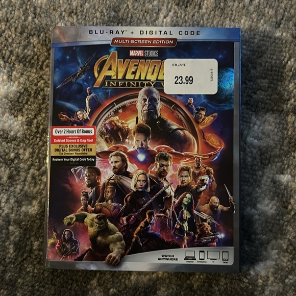Avengers & Iron Man DVD/Blu-Rays Bundle - Picture 4 of 13